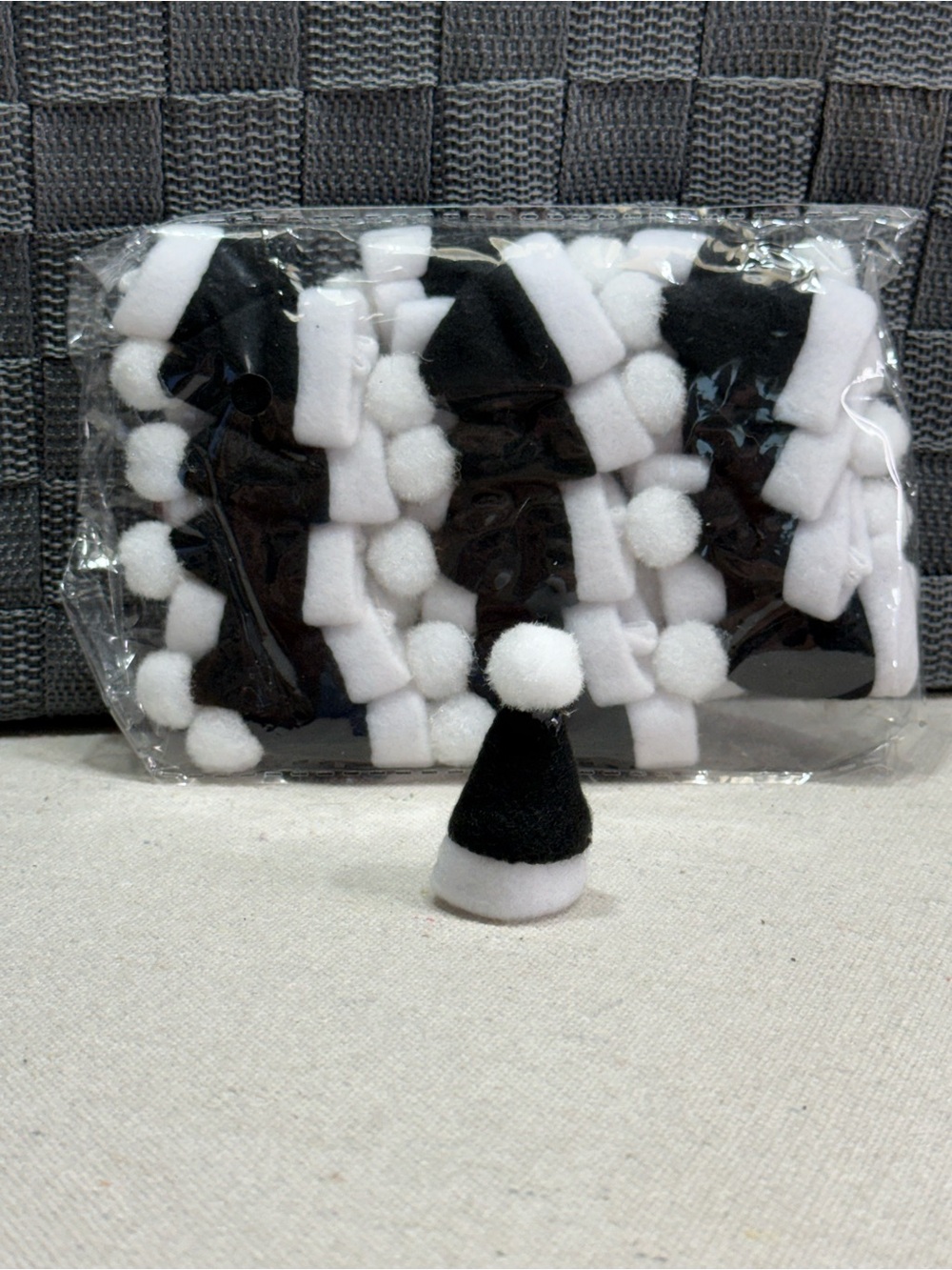 Mini Santa Hats for Crafts - 30 Pack - NWT